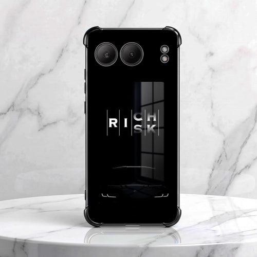 One Plus Nord 4 5G Midnight Risk Black Airbags Printed Back Case