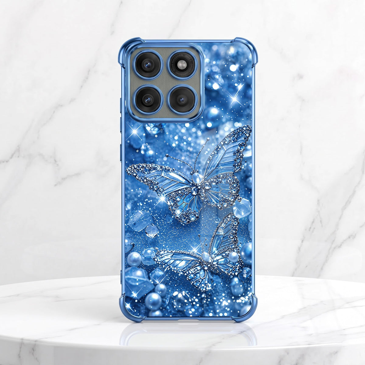 Motorola Edge 60 Pro 5G Butterfly Airbags Printed Back Case