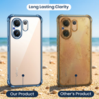Vivo T4 Pro 5G Anti-Yellow Electroplating Transparent Airbags Case