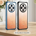 Oppo Reno 12F 5G Anti-Yellow Electroplating Transparent Airbags Case
