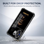 Vivo V60 5G Silent Buddha Dual-Tone Transparent Black Airbags Case