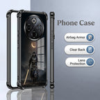 Vivo T4 5G Samurai Warrior Black Airbags Printed Back Case