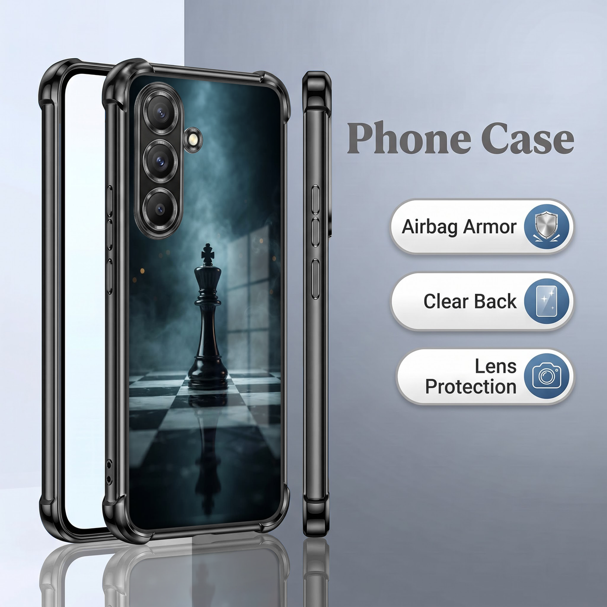 Samsung Galaxy A36 5G Checkmate Airbags Printed Back Case