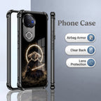 Vivo V50 5G Warrior Panda Black Airbags Printed Back Case