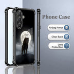 Samsung Galaxy A56 5G Lunar Wolf Airbags Printed Back Case