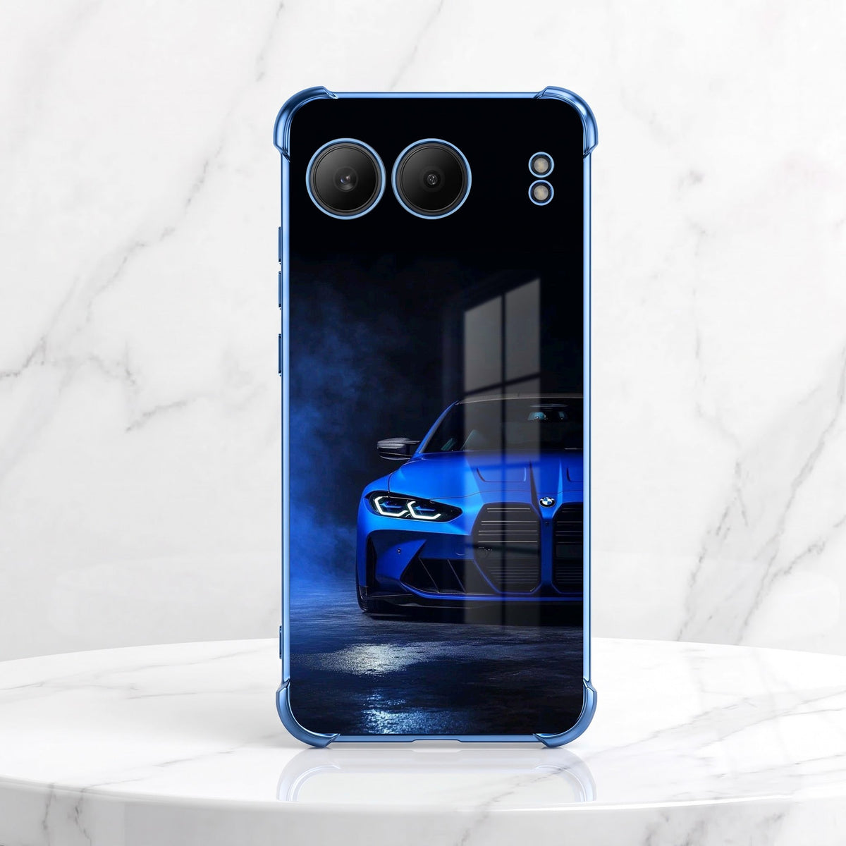 One Plus Nord 4 5G BMW Sport Car Blue Airbags Printed Back Case