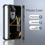 Vivo V40 Pro 5G Trading Candles Black Airbags Printed Back Case