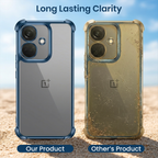OnePlus Nord CE3 5G Anti-Yellow Electroplating Transparent Airbags Case