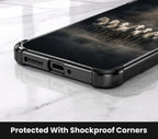 Motorola Edge 70 5G Running Horses Black Airbags Printed Back Case