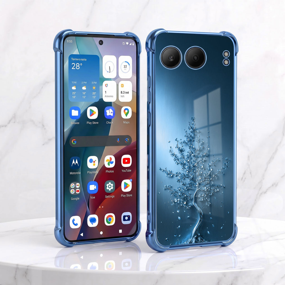 One Plus Nord 4 5G Faith Tree Blue Airbags Printed Back Case
