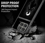 Motorola Edge 60 Pro 5G Vasudev Spiritual Shadow Dual-Tone Transparent Black Airbags Case