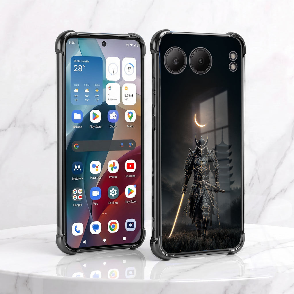 One Plus Nord 4 5G Samurai Warrior Black Airbags Printed Back Case