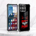 Motorola Edge 70 5G Don't Touch My Phone Black Airbags Printed Back Case