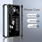 Vivo V60 5G Joker Smile Dual-Tone Transparent Black Airbags Case