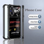 Vivo V60 5G Hamilton Dual-Tone Transparent Black Airbags Case