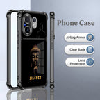 Vivo V60 5G Silent Buddha Dual-Tone Transparent Black Airbags Case