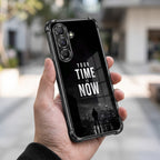Samsung Galaxy A56 5G Your Time Is Now Airbags Printed Back Case
