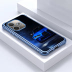 Oppo A5 Pro 5G BMW Sport Car Blue Airbags Printed Back Case