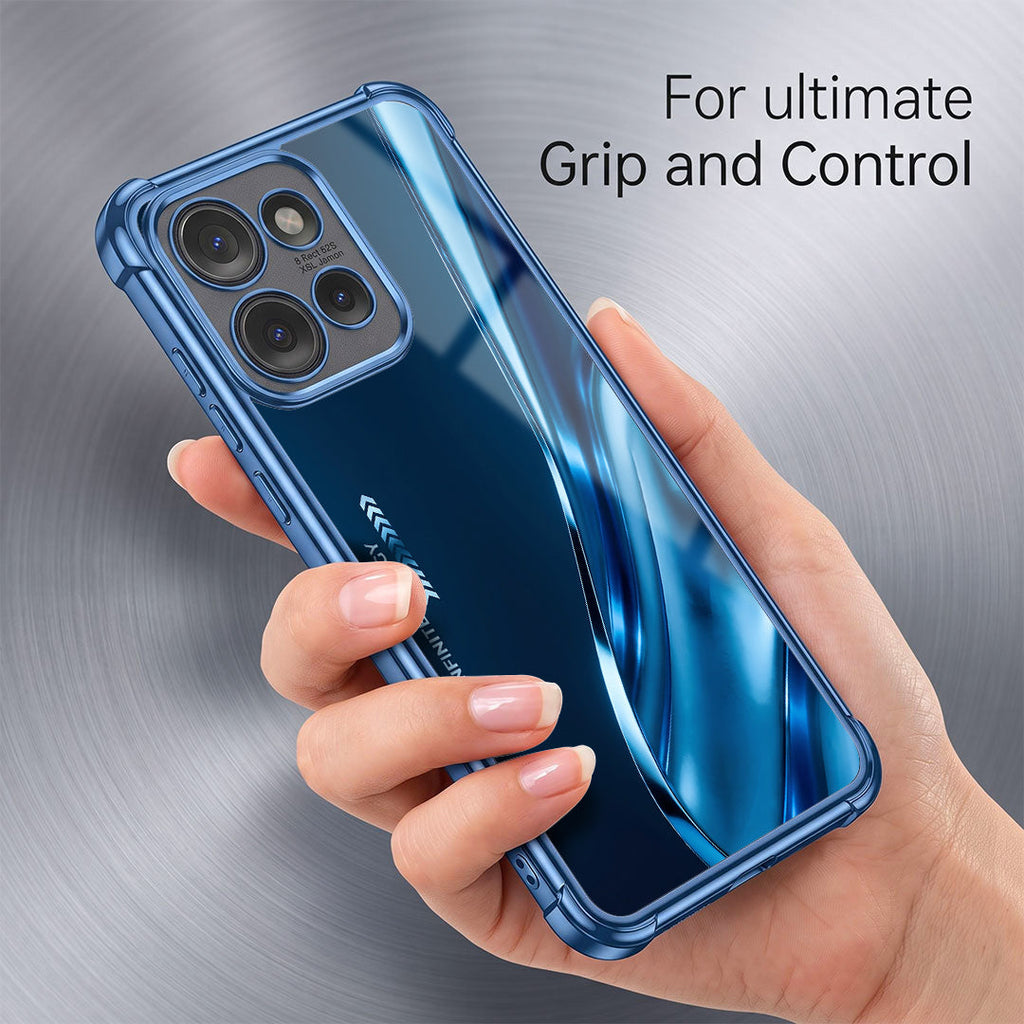 Motorola Edge 50 Neo 5G Premium Infinity Energy Blue Airbags Printed Back Case