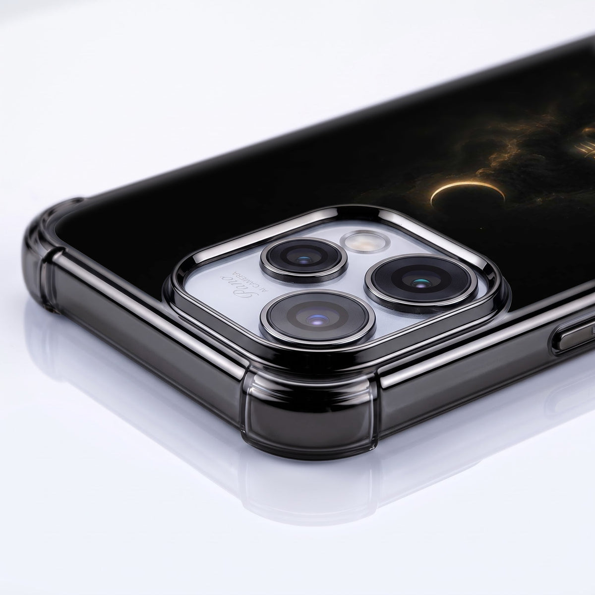 Oppo Reno 15 5G Divine Mahadev Black Airbags Printed Back Case