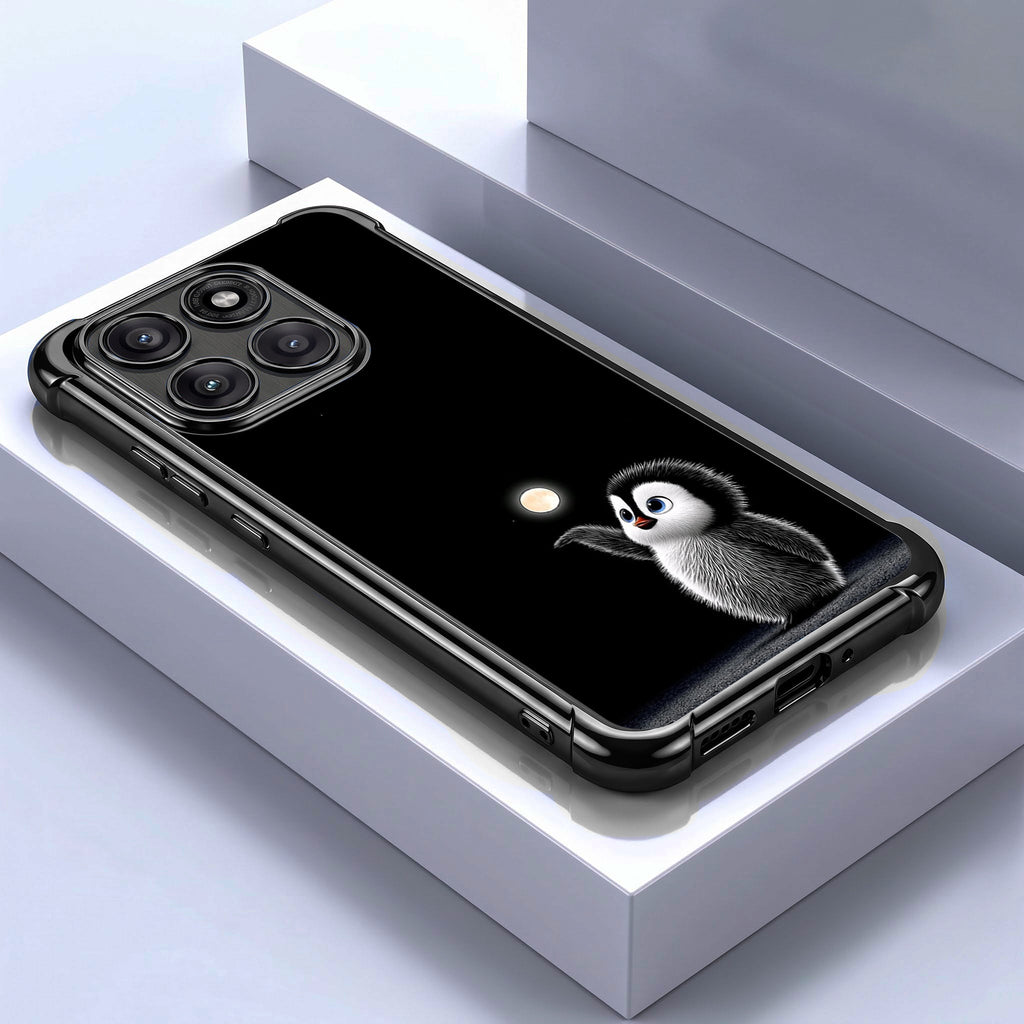 Motorola Edge 60 Pro 5G Moonlight Penguin Airbags Printed Back Case