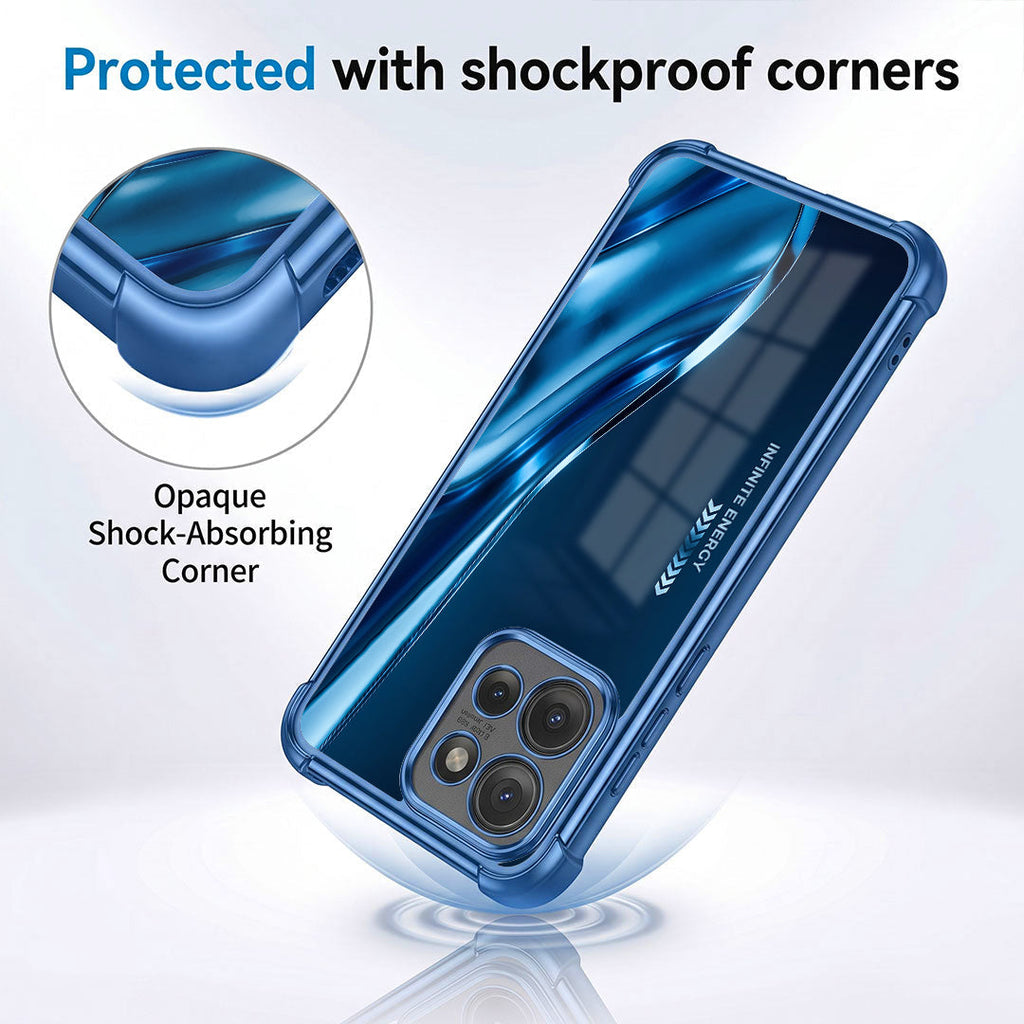 Motorola Edge 50 Neo 5G Premium Infinity Energy Blue Airbags Printed Back Case