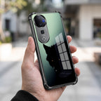 Vivo V40 Pro 5G Shadow Prowler Black Airbags Printed Back Case