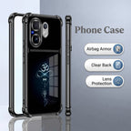 Vivo V60 5G Mahakal Trishul Transparent Black Airbags Case
