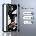 Vivo V60 5G Money Mindset Dual-Tone Transparent Black Airbags Case