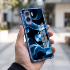 Vivo T5 Pro 5G Premium Wave Blue Airbags Printed Back Case