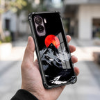 Vivo T5 Pro 5G Blood Moon Black Airbags Printed Back Case
