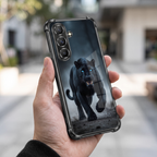 Samsung Galaxy A56 5G Shadow Panther Airbags Printed Back Case