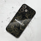 Oppo A5 Pro 5G Premium Acrylic Shockproof Glass Back Case (Time is Money )