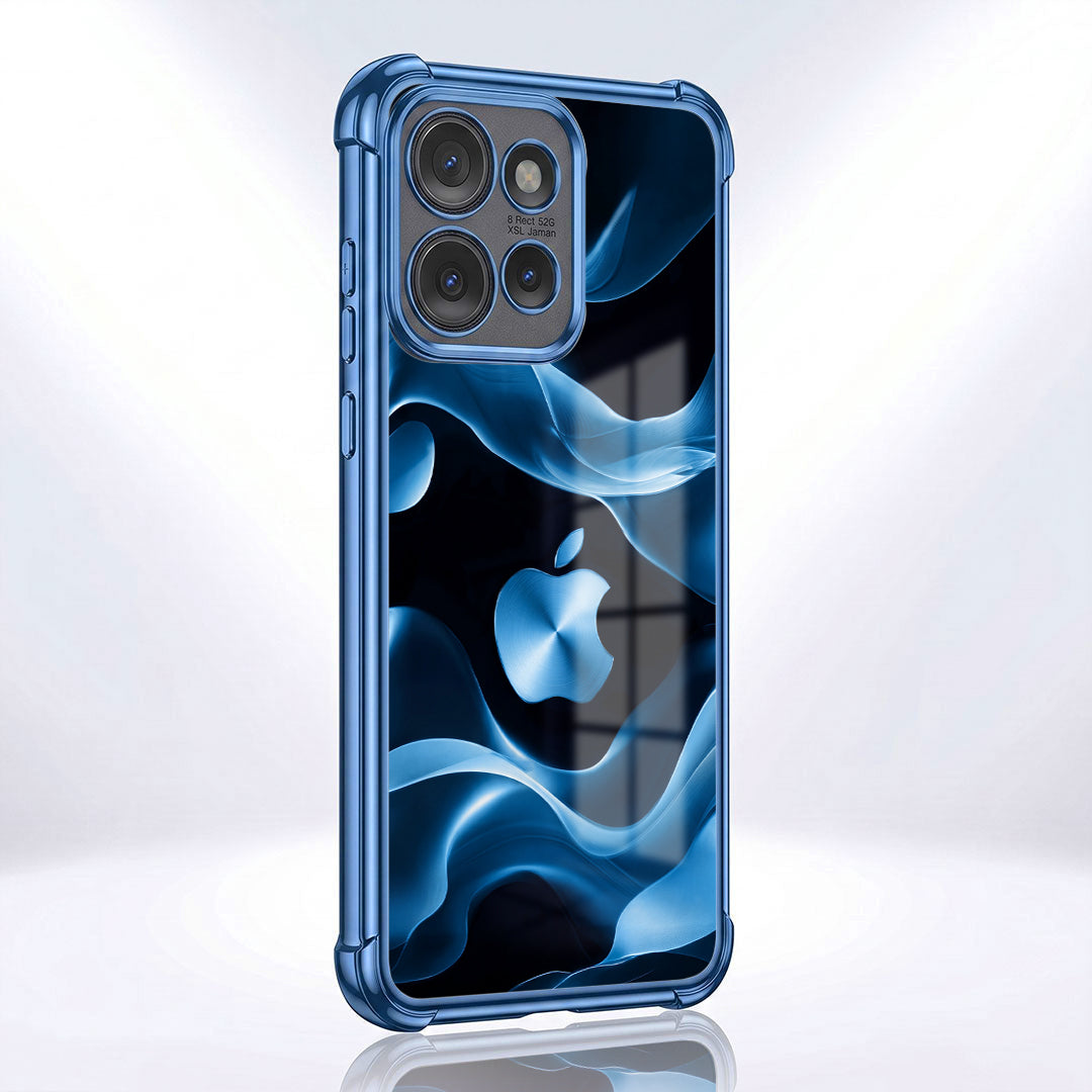 Motorola Edge 50 5G Premium Wave Blue Airbags Printed Back Case