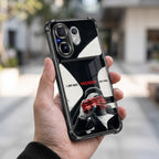 Vivo V60 5G Money Mindset Dual-Tone Transparent Black Airbags Case