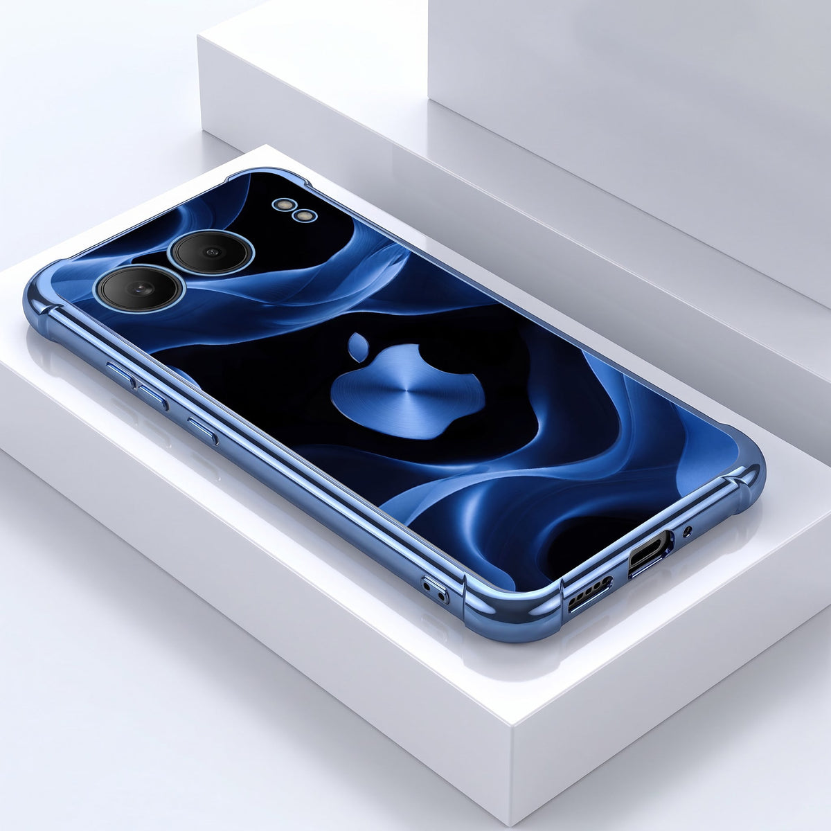 One Plus Nord 4 5G Premium Wave Blue Airbags Printed Back Case