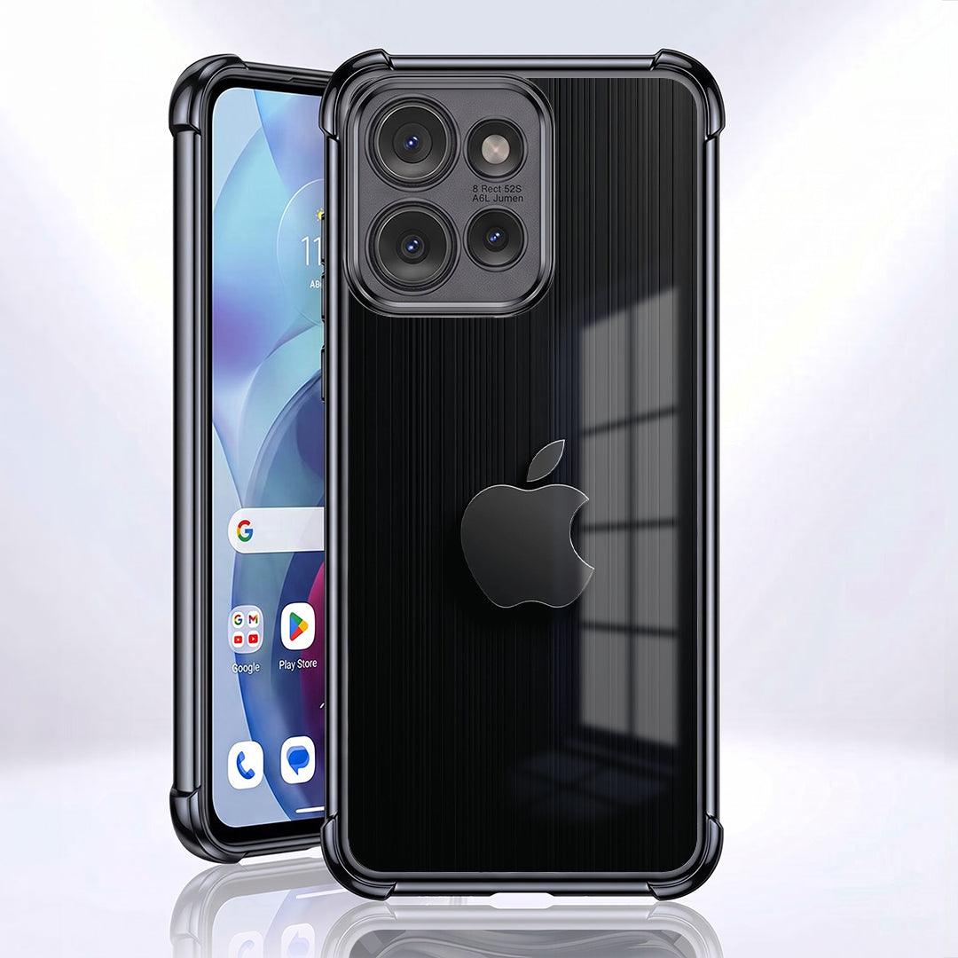 Motorola Edge 50 Neo 5G Premium Black Apple Black Airbags Printed Back Case