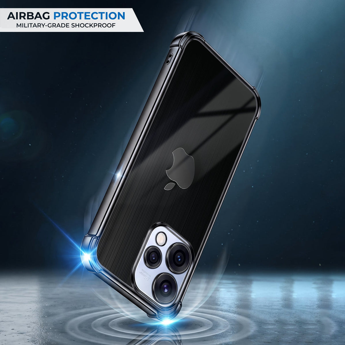 Oppo Reno 15 5G Premium Black Apple Black Airbags Printed Back Case