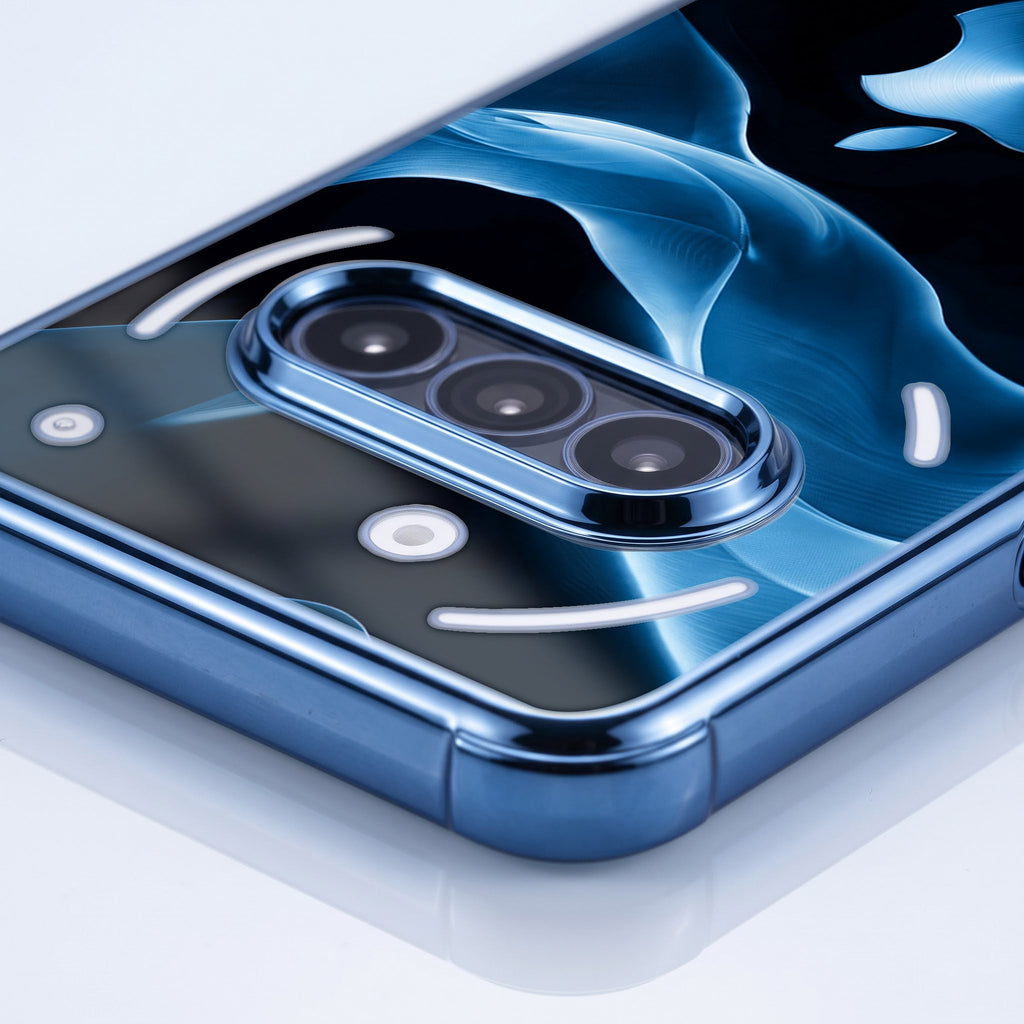 Nothing Phone 3a 5G Premium Wave Blue Airbags Printed Back Case