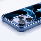 Oppo Reno 15 5G Premium Wave Blue Airbags Printed Back Case