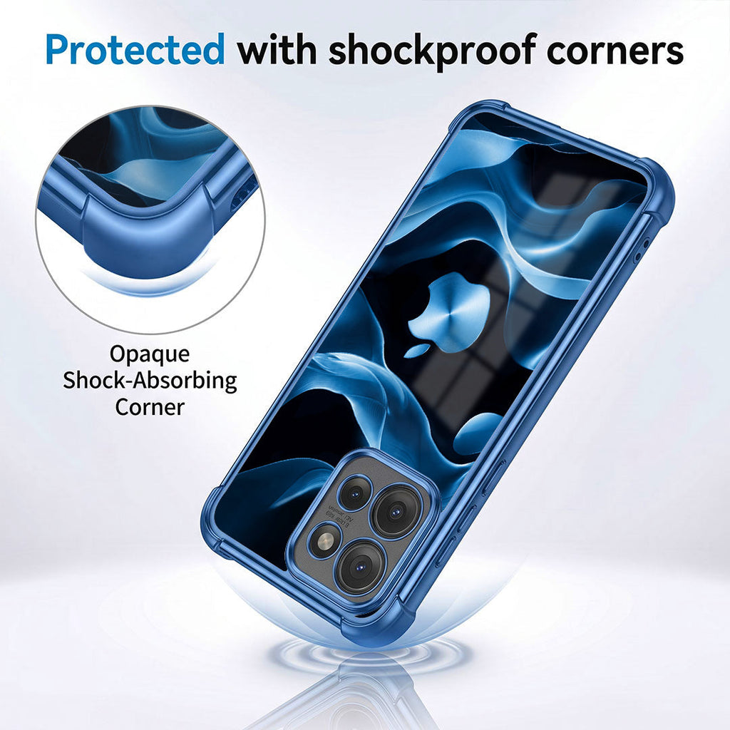 Motorola Edge 50 Neo 5G Premium Wave Blue Airbags Printed Back Case