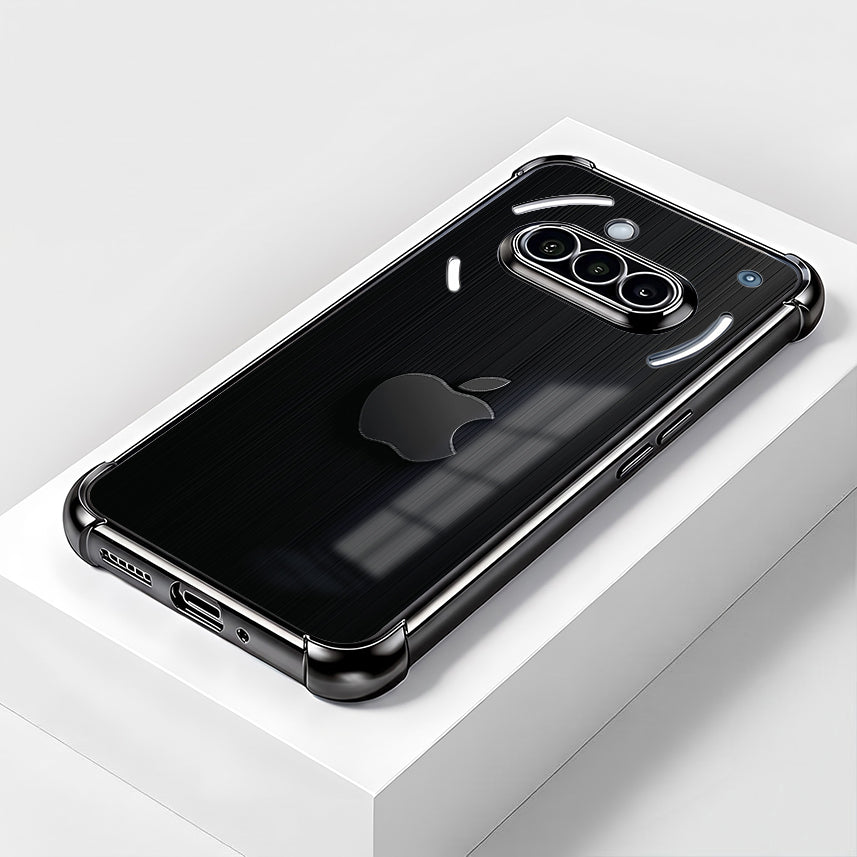 Nothing Phone 3a 5G Premium Black Apple Black Airbags Printed Back Case