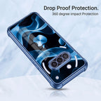 Nothing Phone 3a 5G Premium Wave Blue Airbags Printed Back Case