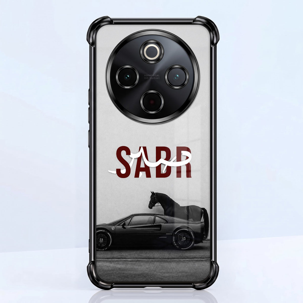 Vivo T4 5G SABR Black Airbags Printed Back Case