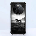 Vivo T4 5G Phantom Horse Black Airbags Printed Back Case