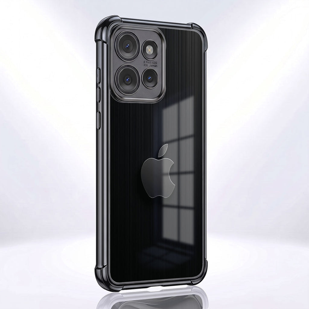 Motorola Edge 50 Neo 5G Premium Black Apple Black Airbags Printed Back Case