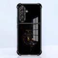 Samsung Galaxy A36 5G Infinity Manifestation Dual-Tone Transparent Black Airbags Case