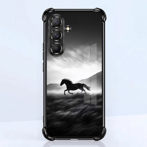 Samsung Galaxy A56 5G Running Horse Printed Back Case