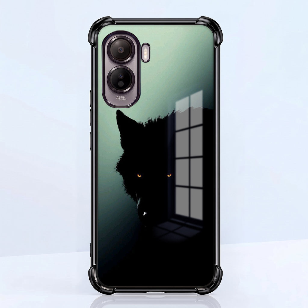 Vivo T5 Pro 5G Shadow Prowler Black Airbags Printed Back Case