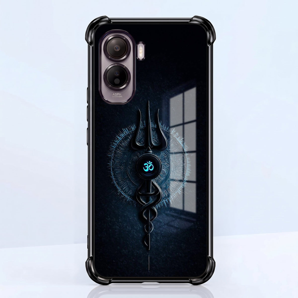 Vivo T5 Pro 5G Shiva Aura Black Airbags Printed Back Case
